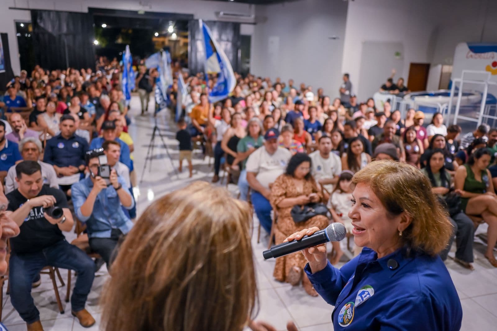 Em Dourados, Dione defende mais representação política e trabalho próximo da população — foto 1